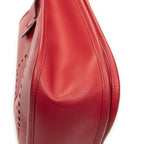 Hermes Evelyne Iiirouge Pivoine Epsom Leather Long Strap Messenger — view 8