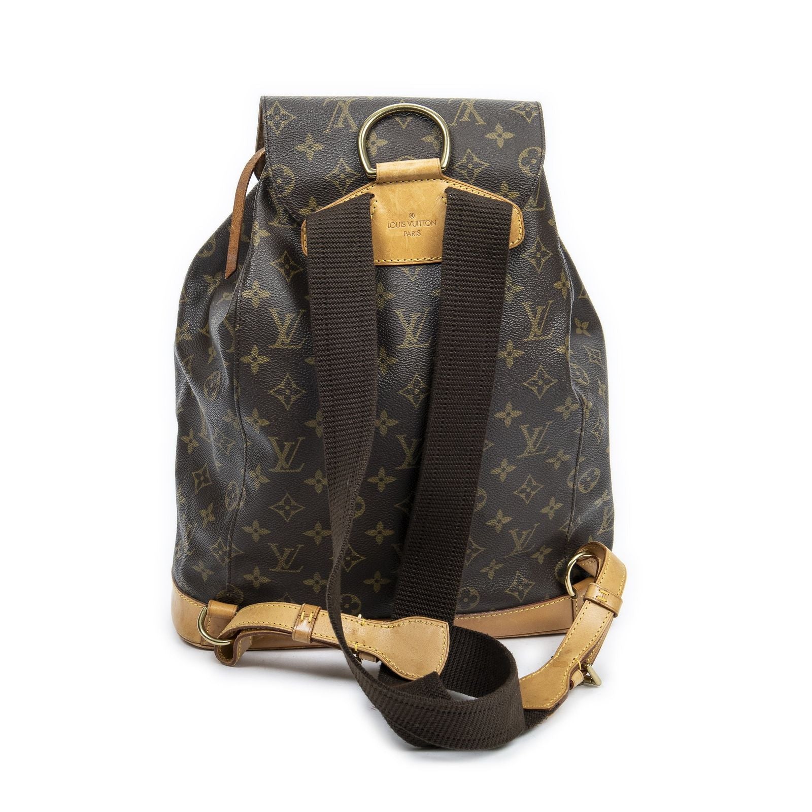 Louis Vuitton Montsouris Brown Monogram Canvas — view 5