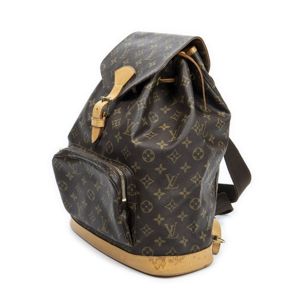 Louis Vuitton Montsouris Brown Monogram Canvas — view 2