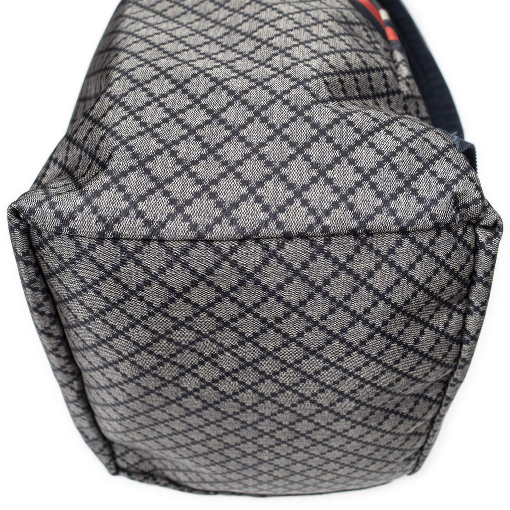 Gucci Rider Backpack Navy Diamante Canvas — view 8