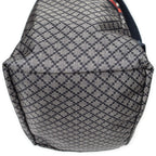 Gucci Rider Backpack Navy Diamante Canvas — view 8