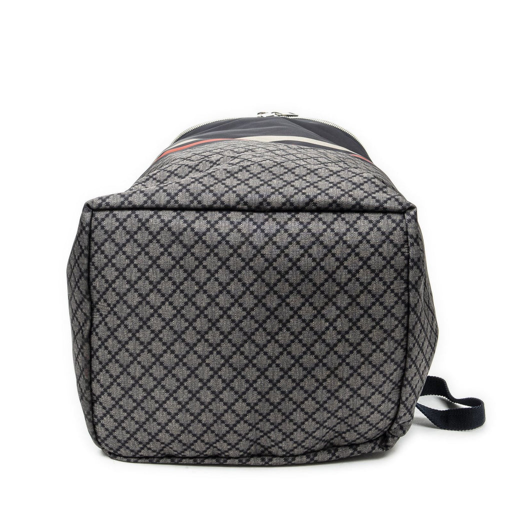 Gucci Rider Backpack Navy Diamante Canvas — view 6
