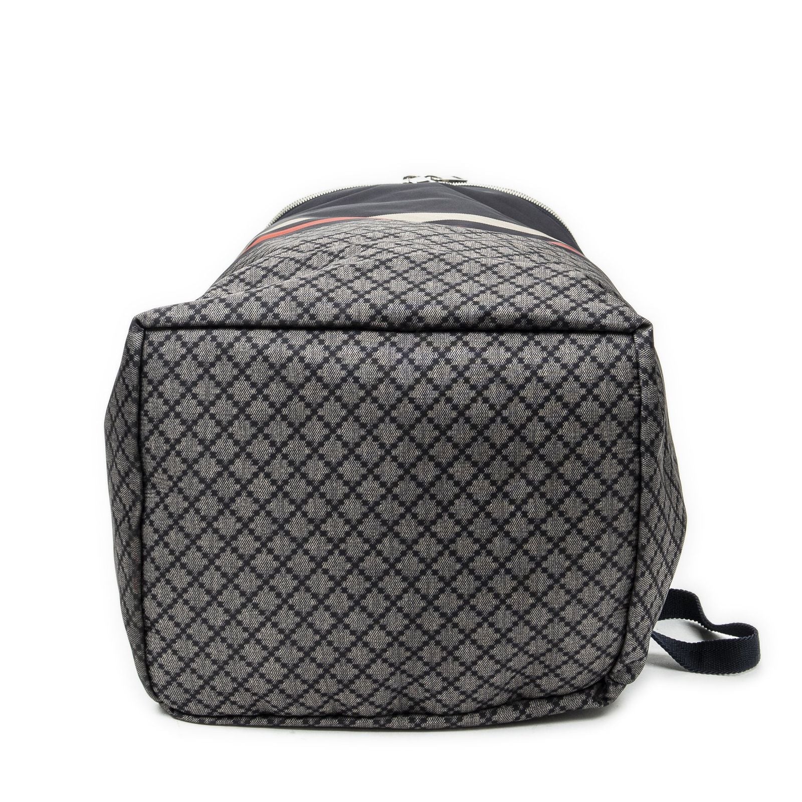 Gucci Rider Backpack Navy Diamante Canvas — view 6