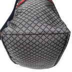 Gucci Rider Backpack Navy Diamante Canvas — view 7