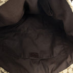 Gucci Open Shopping Tote Beige Brown GG Canvas — view 9