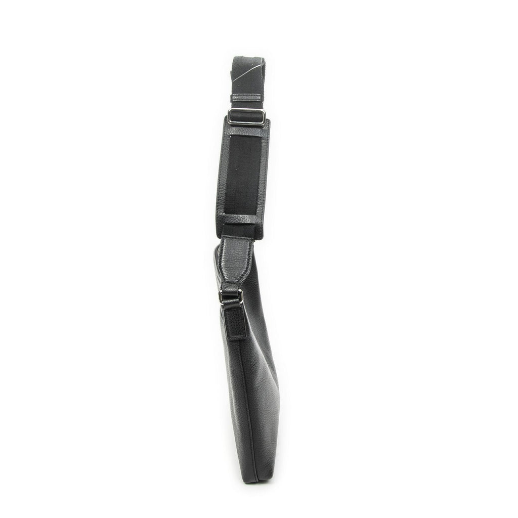 Gucci Square Zip Messenger Black Gray Leather — view 3