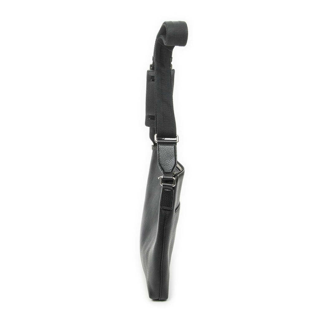 Gucci Square Zip Messenger Black Gray Leather — view 4