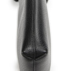 Gucci Square Zip Messenger Black Gray Leather — view 7