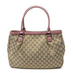 Gucci Sukey Tote Beige Pink GG Canvas — view 5