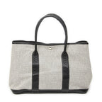 Hermes Garden Party Beige Black Toile — view 5