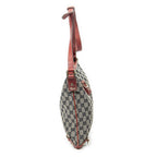 Gucci Abbey Crossbody Beige Red Navy GG Canvas — view 4