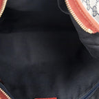 Gucci Abbey Crossbody Beige Red Navy GG Canvas — view 9