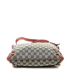 Gucci Abbey Crossbody Beige Red Navy GG Canvas — view 6