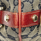 Gucci Abbey Crossbody Beige Red Navy GG Canvas — view 8