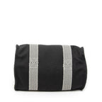 Hermes Cannes Tote Black Ivory Toile Officier — view 6