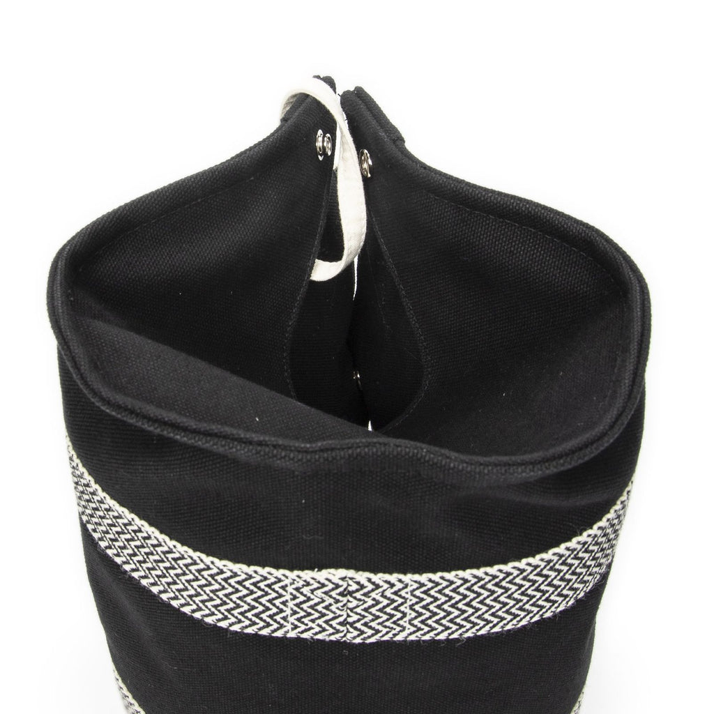 Hermes Cannes Tote Black Ivory Toile Officier — view 7