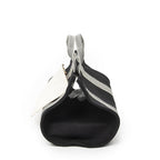 Hermes Cannes Tote Black Ivory Toile Officier — view 4
