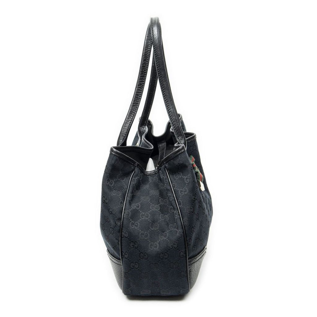 Gucci Princi Tote Black GG Canvas — view 4
