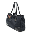 Gucci Princi Tote Black GG Canvas — view 2