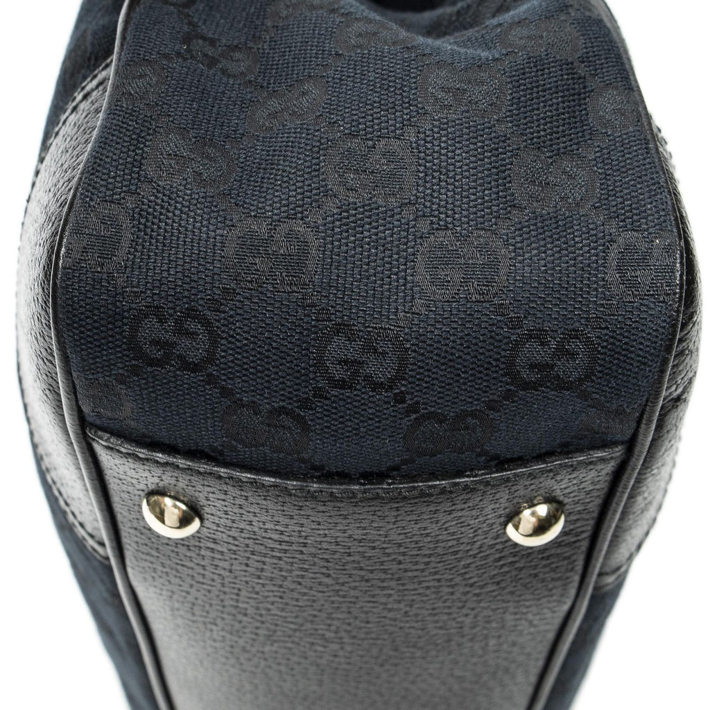 Gucci Princi Tote Black GG Canvas — view 8