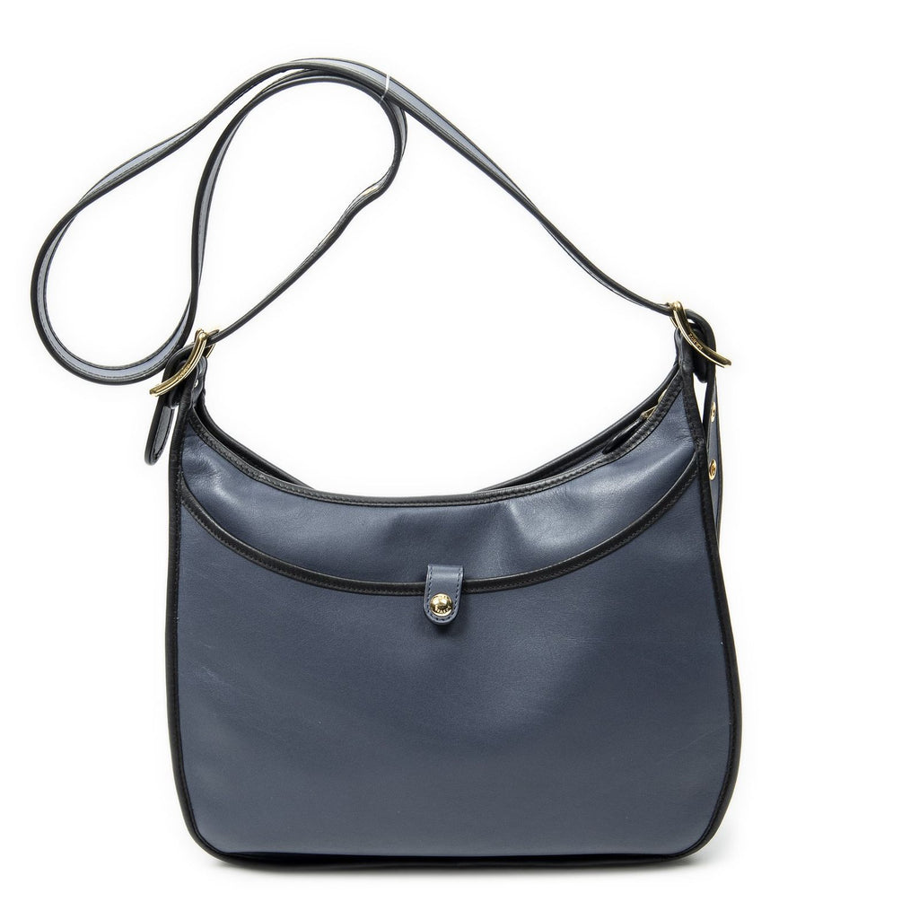Loewesophia Messenger Blue Black Calfskin Leather — view 5