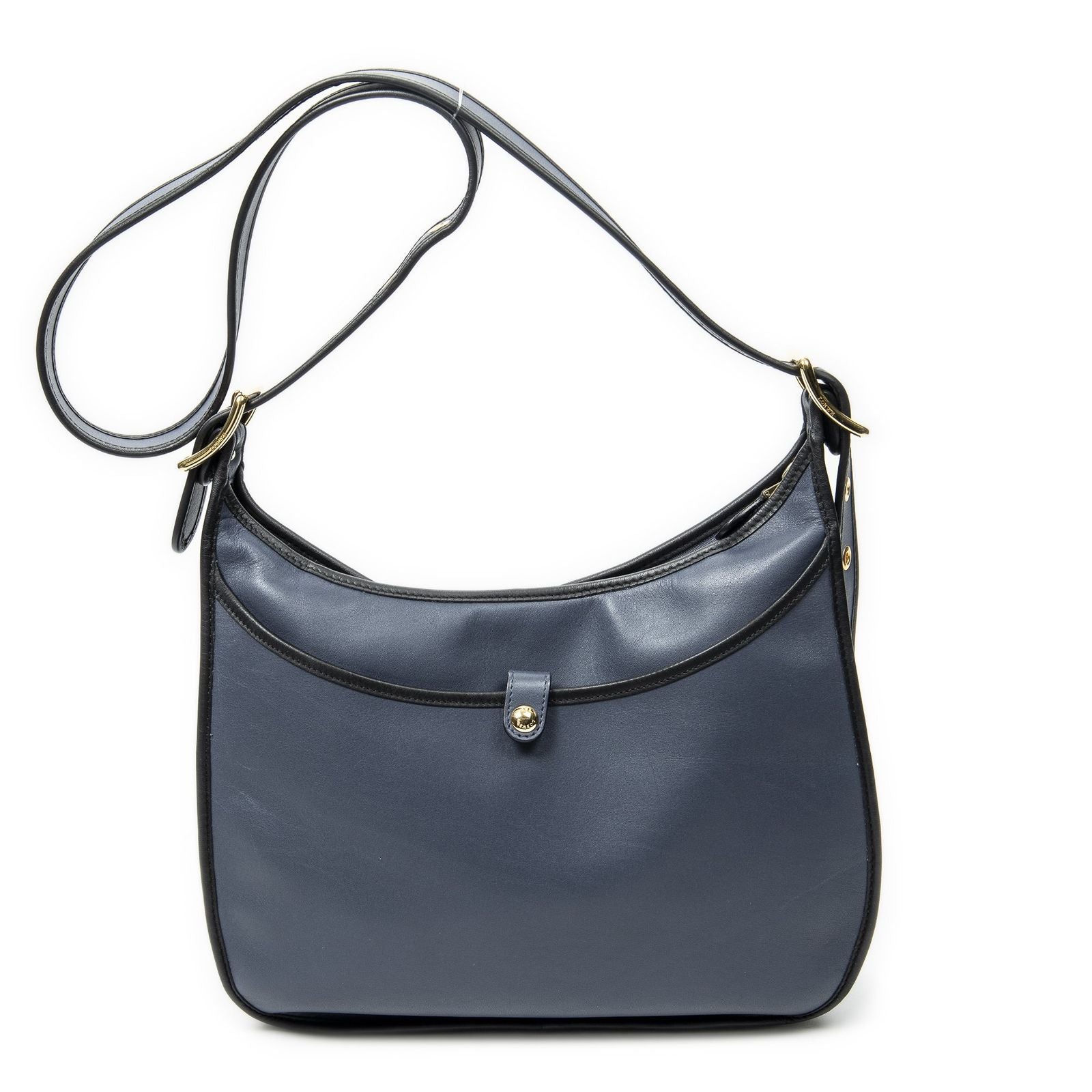 Loewesophia Messenger Blue Black Calfskin Leather — view 5