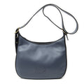 Loewesophia Messenger Blue Black Calfskin Leather