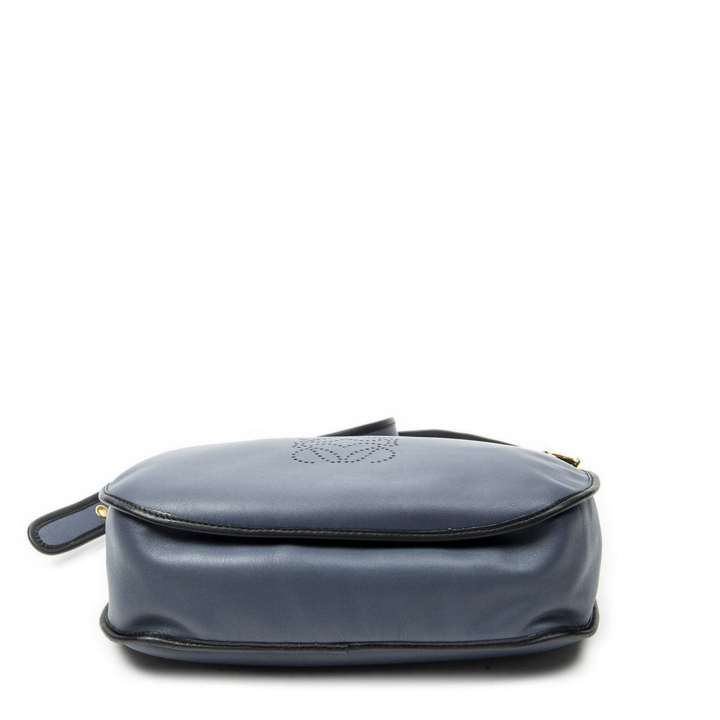 Loewesophia Messenger Blue Black Calfskin Leather — view 6
