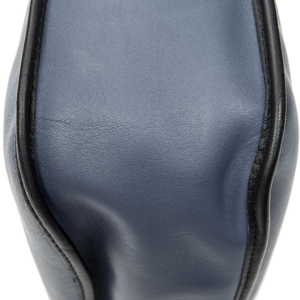 Loewesophia Messenger Blue Black Calfskin Leather — view 8