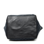 Gucci Large Web Shopping Tote Black GG Canvas — view 6