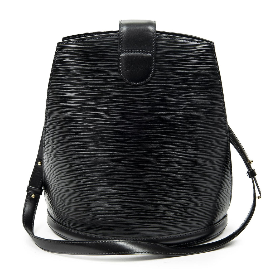 Louis Vuitton Cluny Black Epi Messenger — view 5