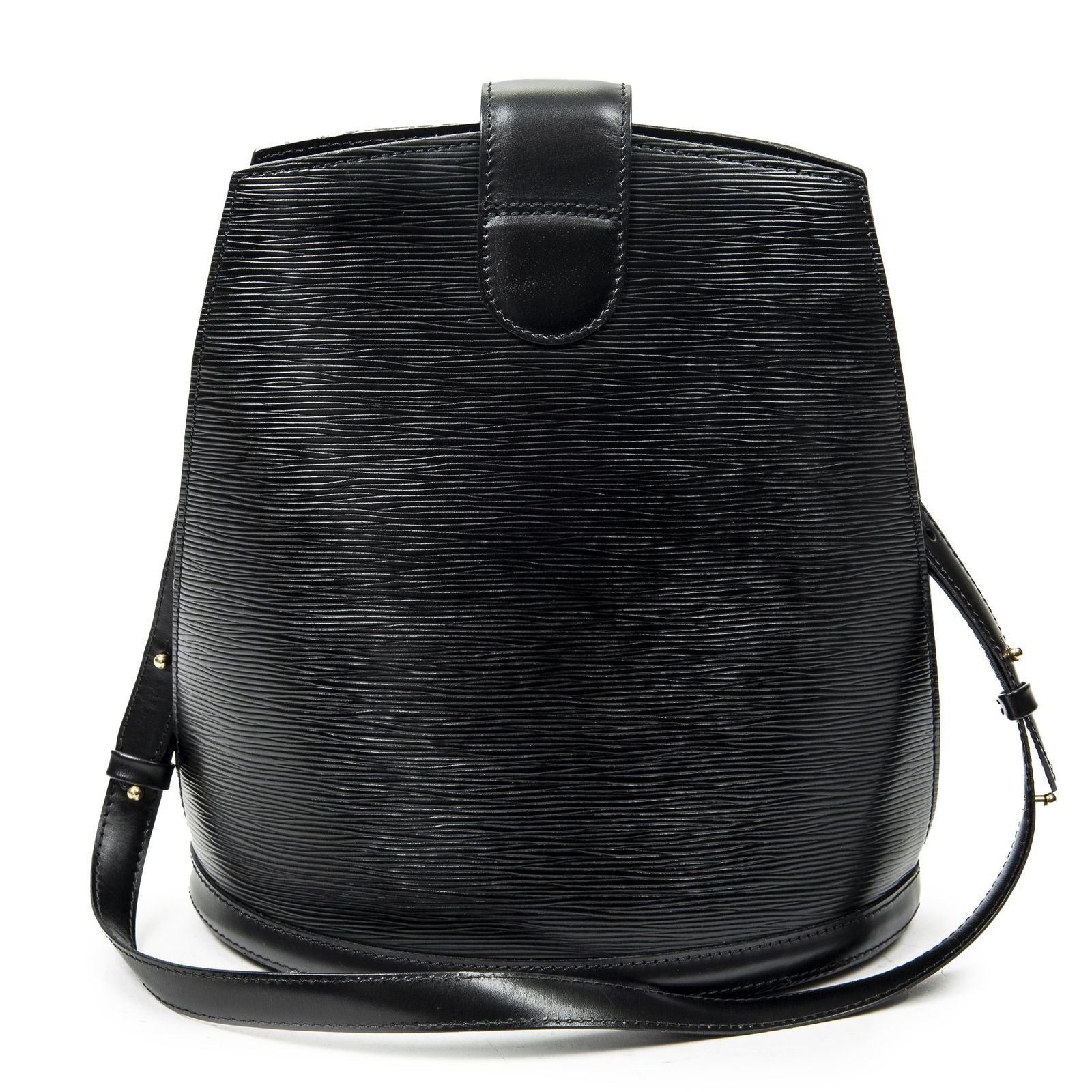 Louis Vuitton Cluny Black Epi Messenger — view 5