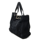 Gucci Double Suede Tote Black — view 2