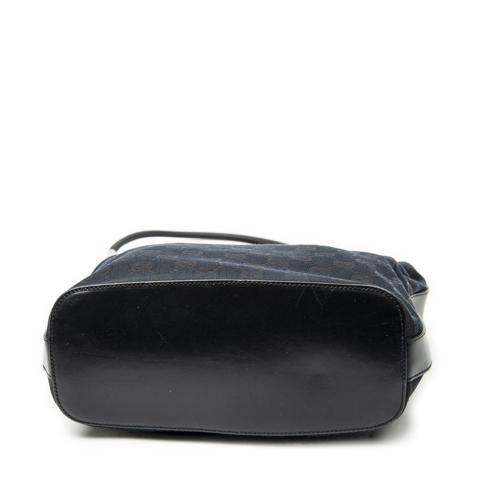 Gucci Zip Hobo Black GG Canvas — view 6