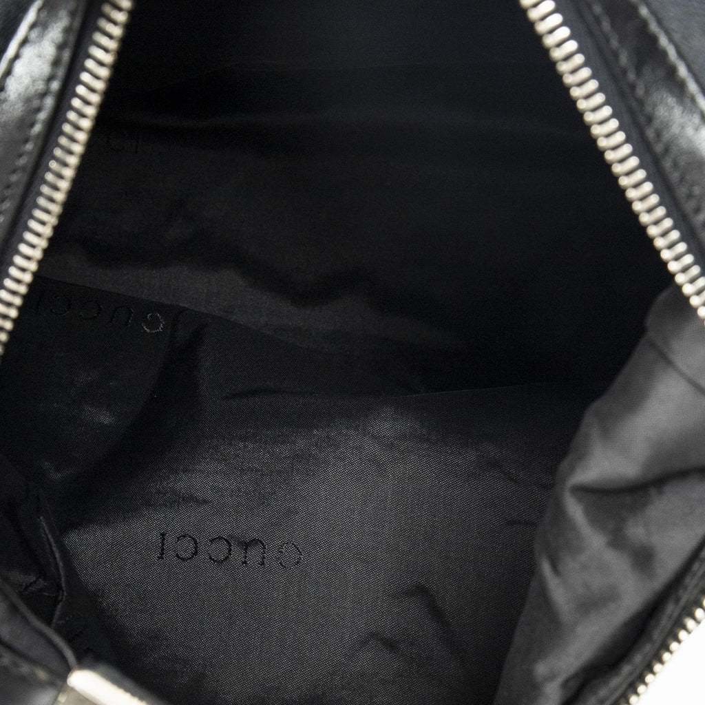 Gucci Zip Hobo Black GG Canvas — view 9