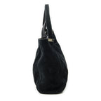 Gucci Double Suede Tote Black — view 4