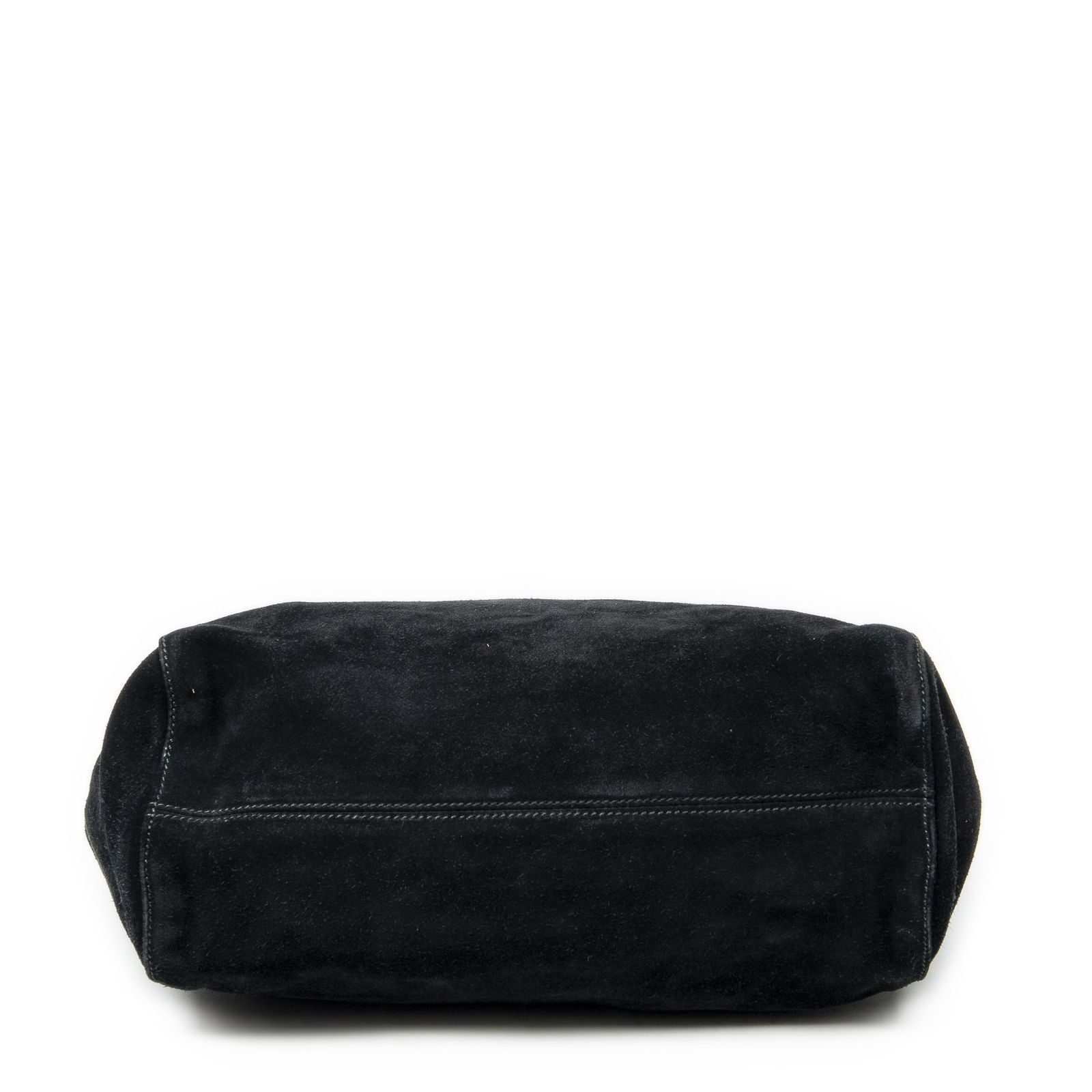Gucci Double Suede Tote Black — view 6