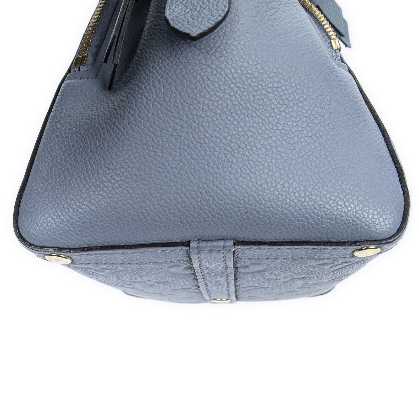 Louis Vuitton Marais Light Blue Monogram Empreinte — view 8