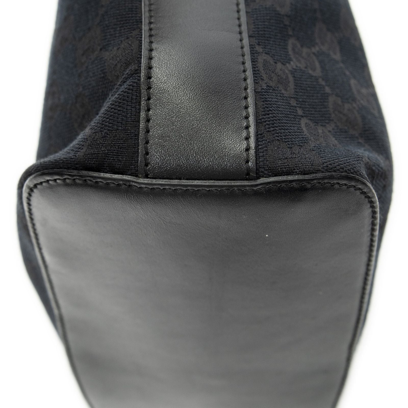 Gucci Zip Hobo Black GG Canvas — view 7