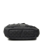 Gucci Web Double Pocket Messenger Black GG Canvas — view 6