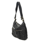 Gucci Web Double Pocket Messenger Black GG Canvas — view 2