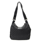 Gucci Web Double Pocket Messenger Black GG Canvas — view 5