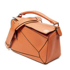 Loewe Puzzle Bag Orange Calfskin Leather — view 2