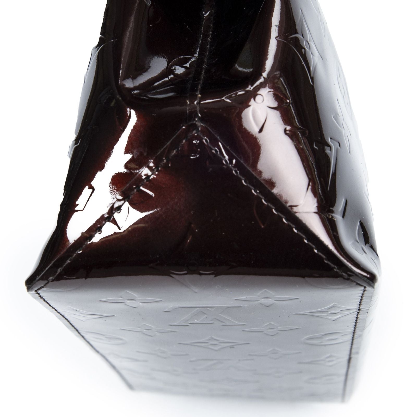 Louis Vuitton Tall Amarante Monogram Vernis — view 8