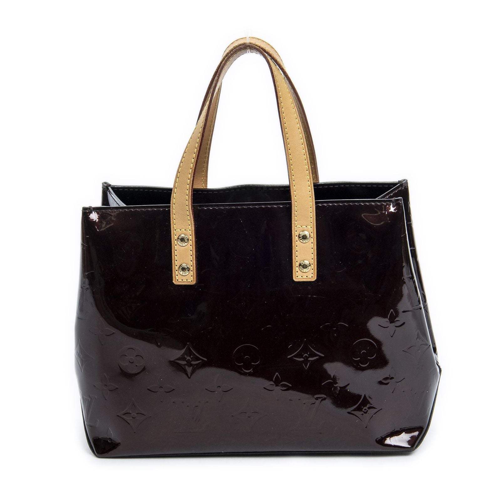 Louis Vuitton Tall Amarante Monogram Vernis — view 5