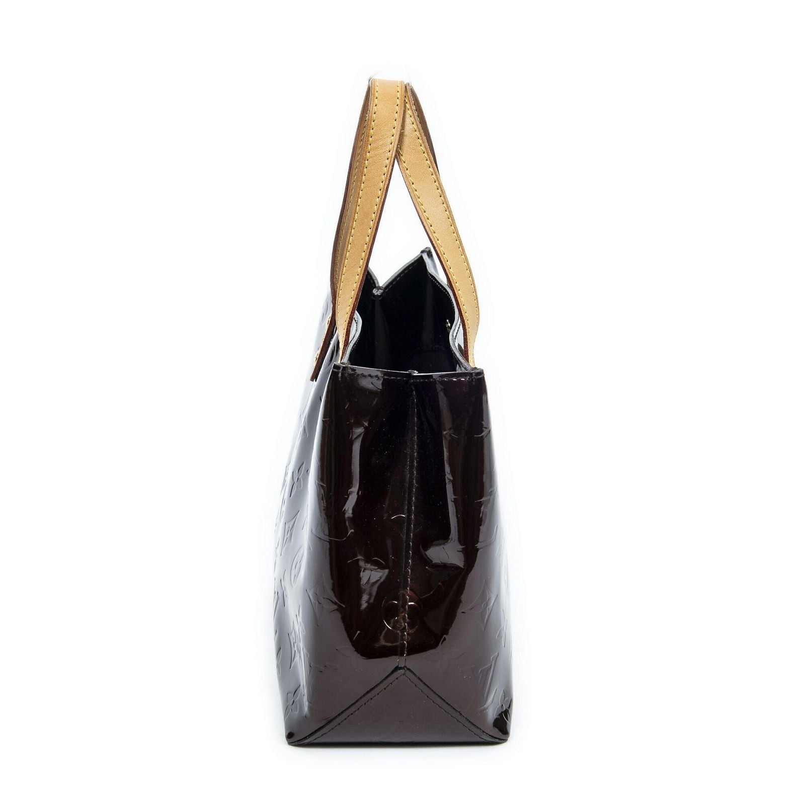Louis Vuitton Tall Amarante Monogram Vernis — view 3