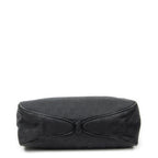 Gucci Small Wooden Handle Colbert Hobo Black GG Canvas — view 6