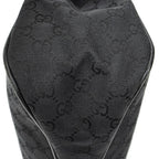 Gucci Small Wooden Handle Colbert Hobo Black GG Canvas — view 7