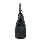 Gucci Small Wooden Handle Colbert Hobo Black GG Canvas — view 3