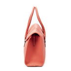 Loewealamo Pink Gray Calfskin Leather Messenger — view 3